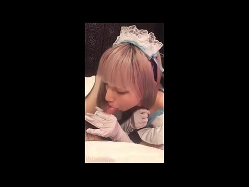 ❤️ Japansk idol [mayuka], Franska jungfrukostym, del 1, avsugning och runka av med lotion ️ Super sex at us ❤