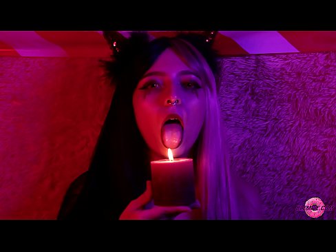 ❤️ Passionerad Blowjob från sexig succubus med munfyllning ️ Super sex at us ❤