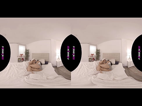 ❤️ PORNBCN VR Två unga lesbiska kvinnor vaknar upp kåta i 4K 180 3D virtual reality Geneva Bellucci Katrina Moreno ️ Super sex at us ❤